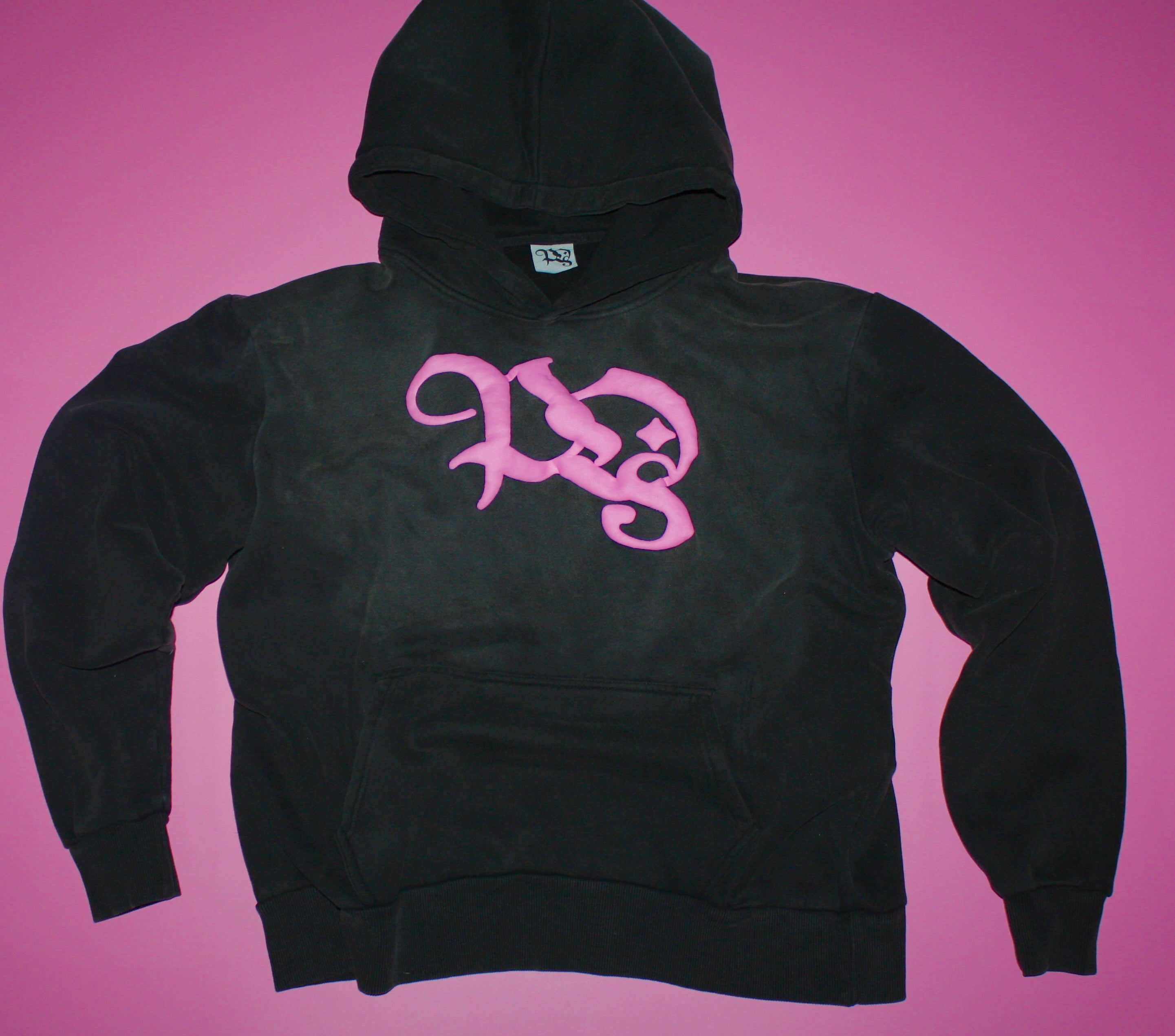 Stand Out Collective pink logo hoodie